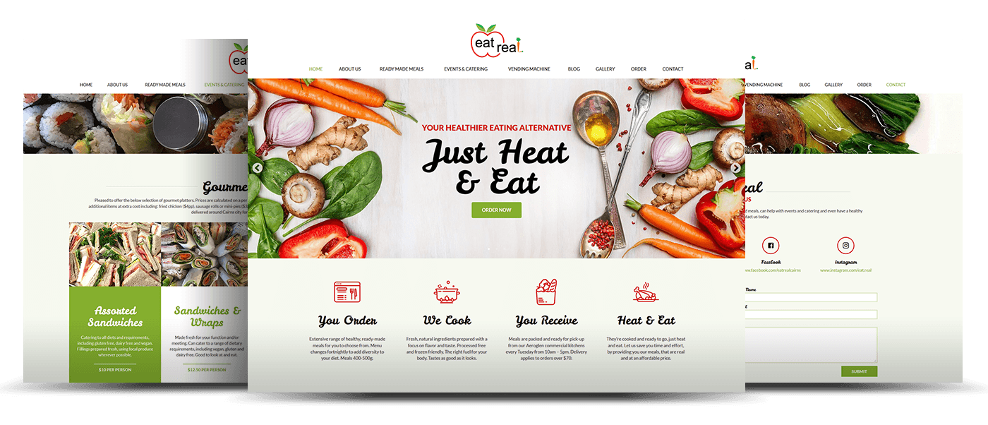 Eat Real Cairns - RJ New Designs