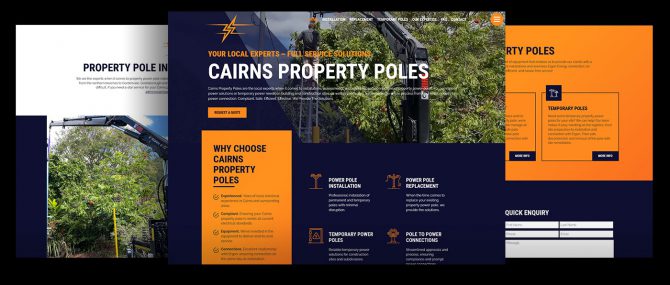 Cairns Property Poles